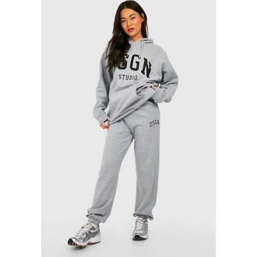 Ensemble De Survêtement À Imprimé Dsgn Studio Avec Sweat À Capuche Et Jogging - S - boohoo - Modalova