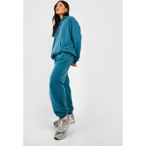 Ensemble De Survêtement Surteint Brodé - S - boohoo - Modalova