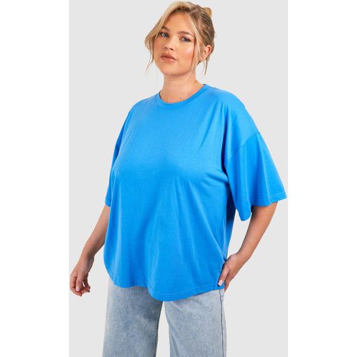Grande Taille - T-Shirt Oversize Basique En Coton - boohoo - Modalova