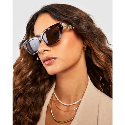 Lunettes De Soleil Œil De Chat - One Size - boohoo - Modalova