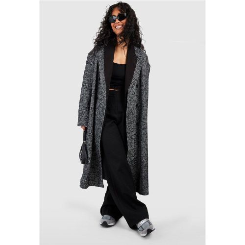Manteau Oversize À Rayures Fines - 36 - boohoo - Modalova