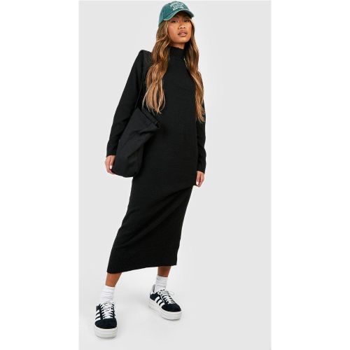 Robe Pull Mi-Longue En Maille Douce - 38 - boohoo - Modalova