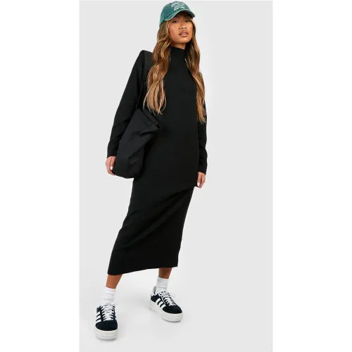 Robe Pull Mi-Longue En Maille Douce - 38 - boohoo - Modalova