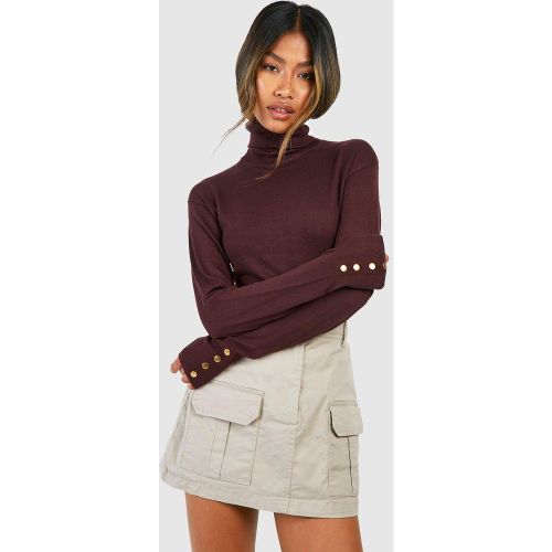 Pull Basique À Col Roulé - L - boohoo - Modalova