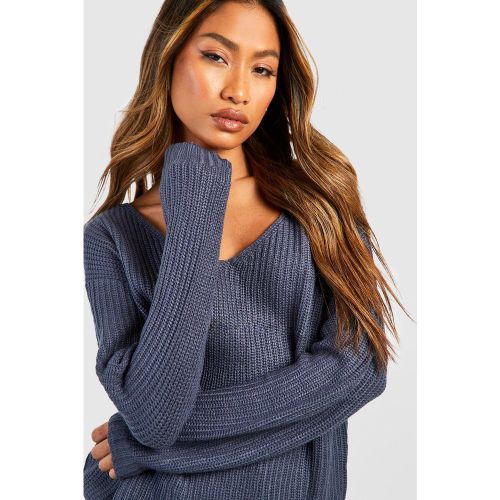Pull Basique À Col En V - S - boohoo - Modalova