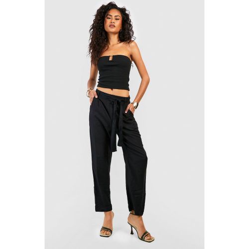 Pantalon Slim Noué - 34 - boohoo - Modalova