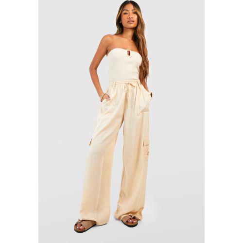 Pantalon Cargo Large - 40 - boohoo - Modalova