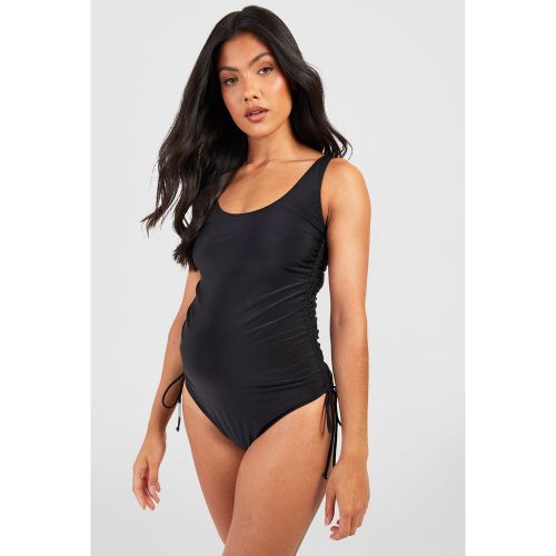 Maternité - Maillot De Bain Froncé - 40 - boohoo - Modalova