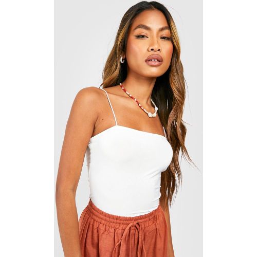 Crop Top Long À Bretelles Fines - 38 - boohoo - Modalova