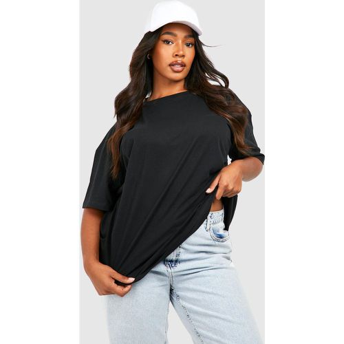 Grande Taille - T-Shirt Oversize Basique En Coton - 44 - boohoo - Modalova