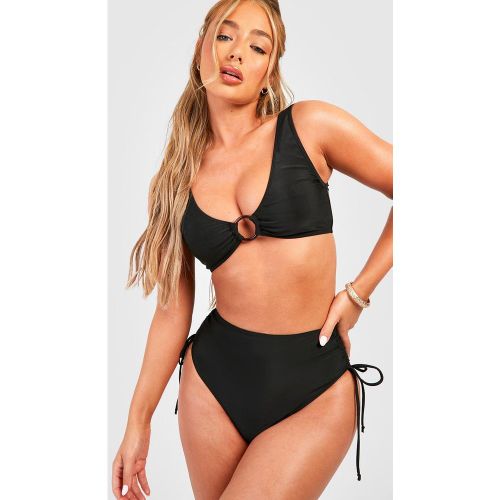 Bikini Sculptant Froncé - 44 - boohoo - Modalova