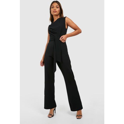 Combinaison De Tailleur Drapée Nouée - 40 - boohoo - Modalova