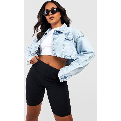 Grande Taille - Short Cycliste Texturé - 50 - boohoo - Modalova