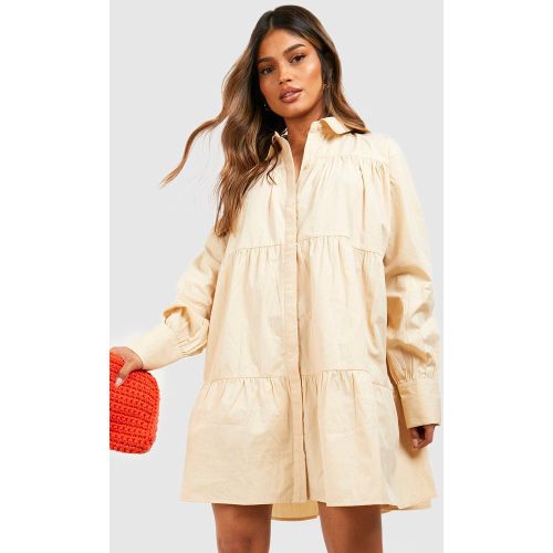 Robe Chemise En Coton - 38 - boohoo - Modalova