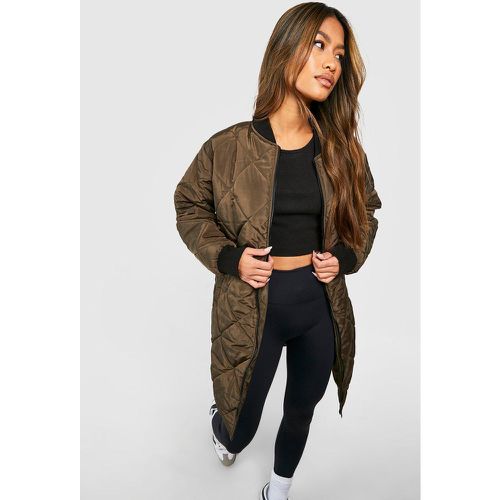 Bomber Matelassé Long - 40 - boohoo - Modalova