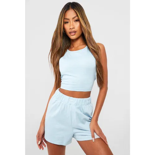 Short De Pyjama À Slogan Dsgn Studio - 34 - boohoo - Modalova