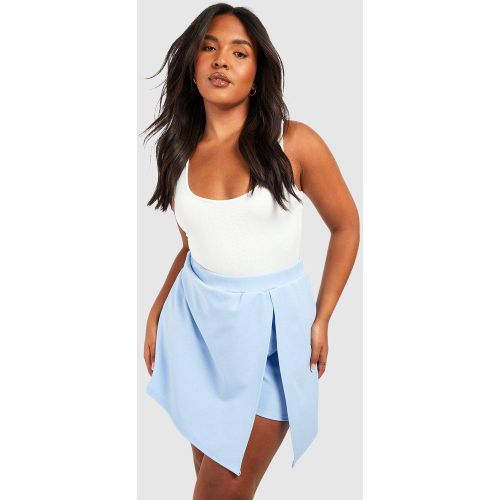 Grande Taille - Jupe-Short Portefeuille - 46 - boohoo - Modalova