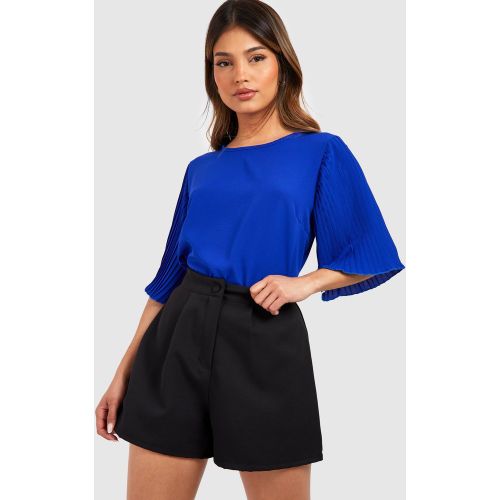 Blouse Plissée - 42 - boohoo - Modalova