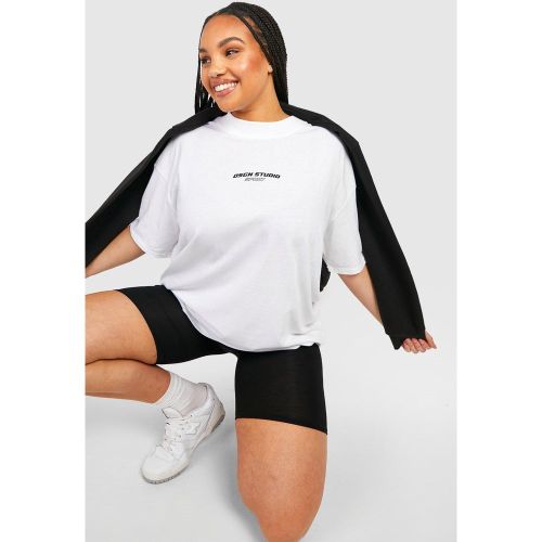Grande Taille - T-Shirt Oversize À Slogan Imprimé - 44 - boohoo - Modalova