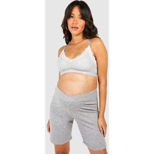 Maternité - Soutien-Gorge D'Allaitement Avec Dentelle - L - boohoo - Modalova