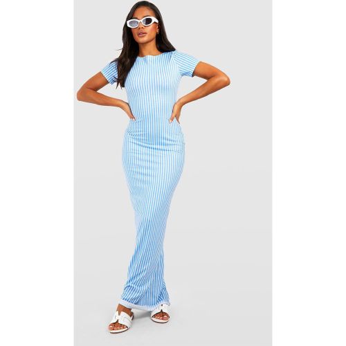 Robe Longue À Rayures - 42 - boohoo - Modalova