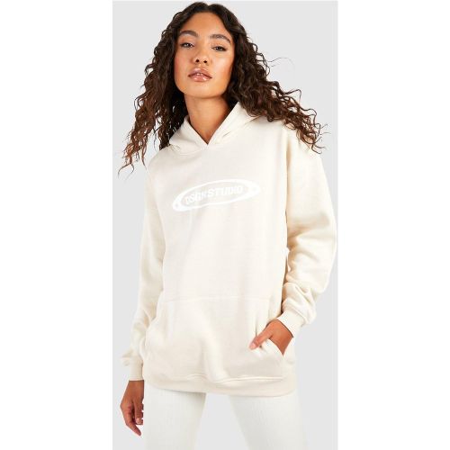 Tall" - Sweat À Capuche À Slogan Dsgn Studio - S - boohoo - Modalova