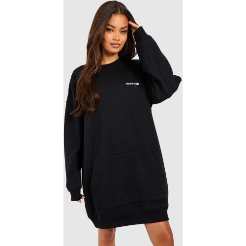 Robe Oversize À Slogan Dsgn Studio - 36 - boohoo - Modalova