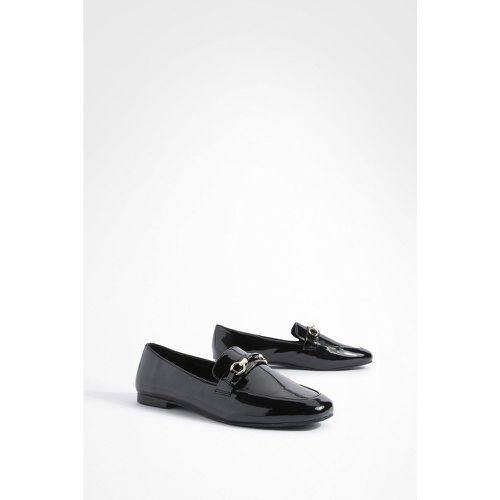 Mocassins À Barre En Métal - Pointure Large - 39 - boohoo - Modalova