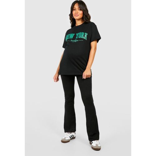 Maternité - Pantalon De Grossesse Flare - 38 - boohoo - Modalova