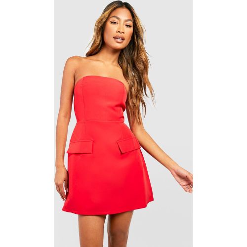 Robe Courte Ajustée - 34 - boohoo - Modalova