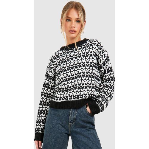 Pull En Maille Épaisse - L - boohoo - Modalova