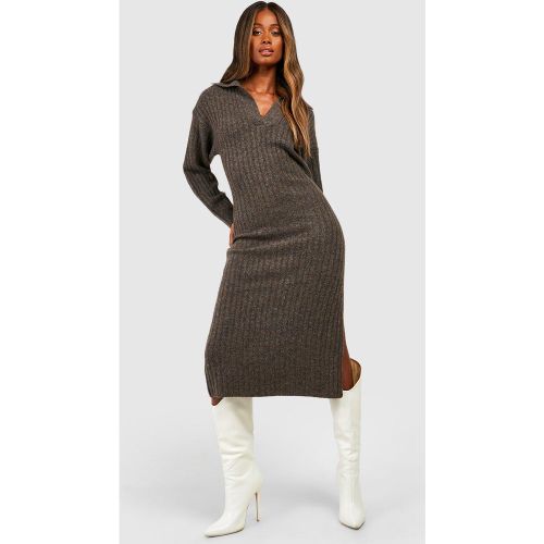 Robe Pull Côtelée - Xl - boohoo - Modalova