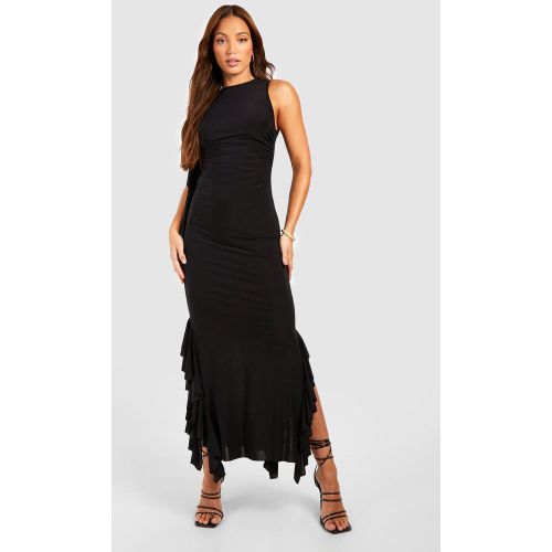 Tall" - Robe Mi-Longue Froncée À Volants - 16 - boohoo - Modalova