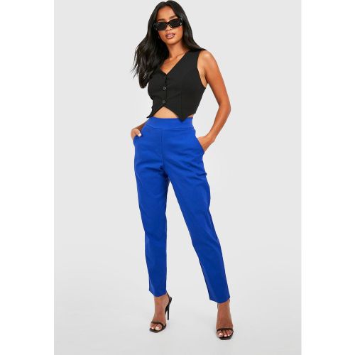 Petite" - Pantalon De Tailleur Fuselé Super Stretch - 34 - boohoo - Modalova