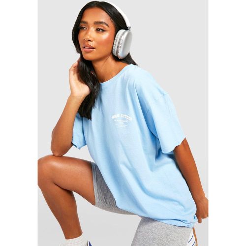 Petite" - "Petite" - Ensemble Avec T-Shirt À Slogan Dsgn Studio Et Short Cycliste - S - boohoo - Modalova