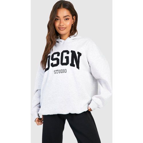 Sweat À Capuche Oversize À Slogan Dsgn Studio - Xl - boohoo - Modalova