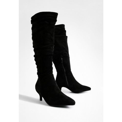 Bottines Montantes À Petit Talon Aiguille - 37 - boohoo - Modalova