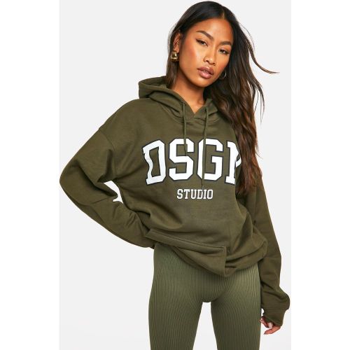 Sweat À Capuche Oversize À Slogan Dsgn Studio - S - boohoo - Modalova