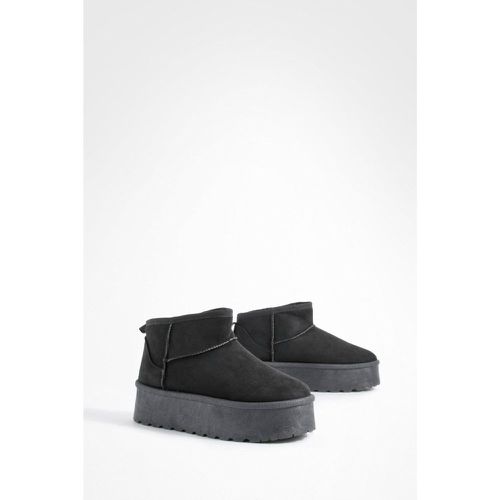 Bottes Fourrées Plateformes - 40 - boohoo - Modalova