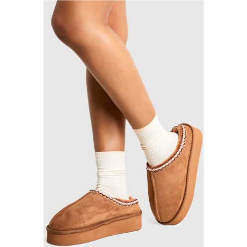 Mules Confortables À Plateforme - 39 - boohoo - Modalova