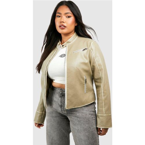 Grande Taille - Veste Vintage - 44 - boohoo - Modalova