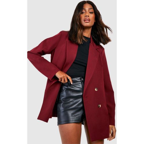 Blazer Oversize Croisé Basique - -- - 34, - boohoo - Modalova