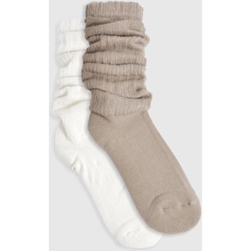 Lot De Chaussettes Douces - One Size - boohoo - Modalova