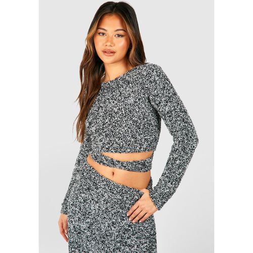 Pull Noué En Maille Douce - M - boohoo - Modalova