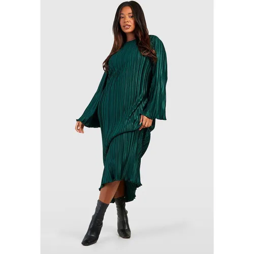 Grande Taille - Robe Longue Plissée - 46 - boohoo - Modalova