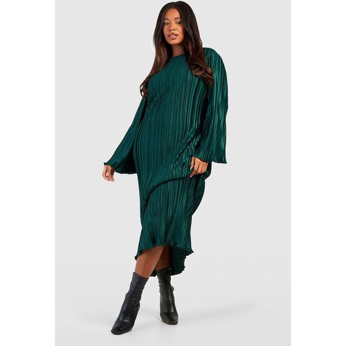 Grande Taille - Robe Longue Plissée - 44 - boohoo - Modalova