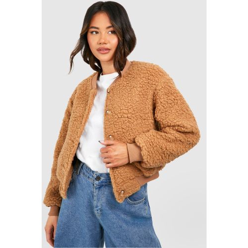 Bomber En Synthétique - 36 - boohoo - Modalova