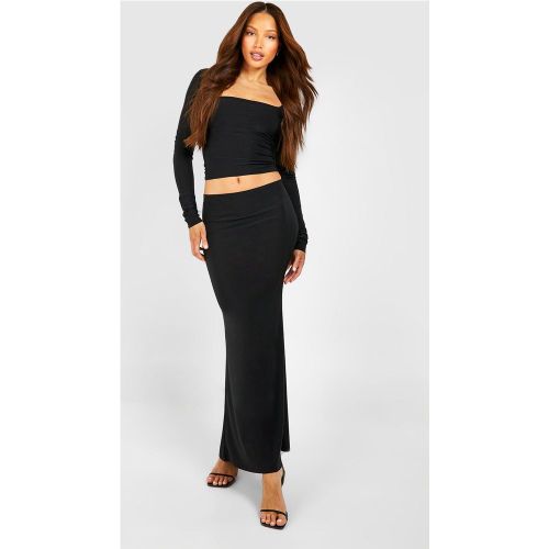 Tall" - Jupe Longue Soyeuse - 44 - boohoo - Modalova
