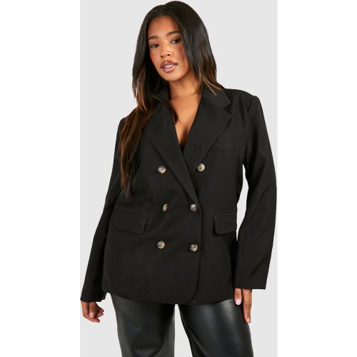 Grande Taille - Blazer Croisé Habillé - 44 - boohoo - Modalova