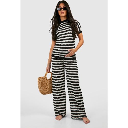Maternité - Ensemble De Plage En Crochet - 36 - boohoo - Modalova